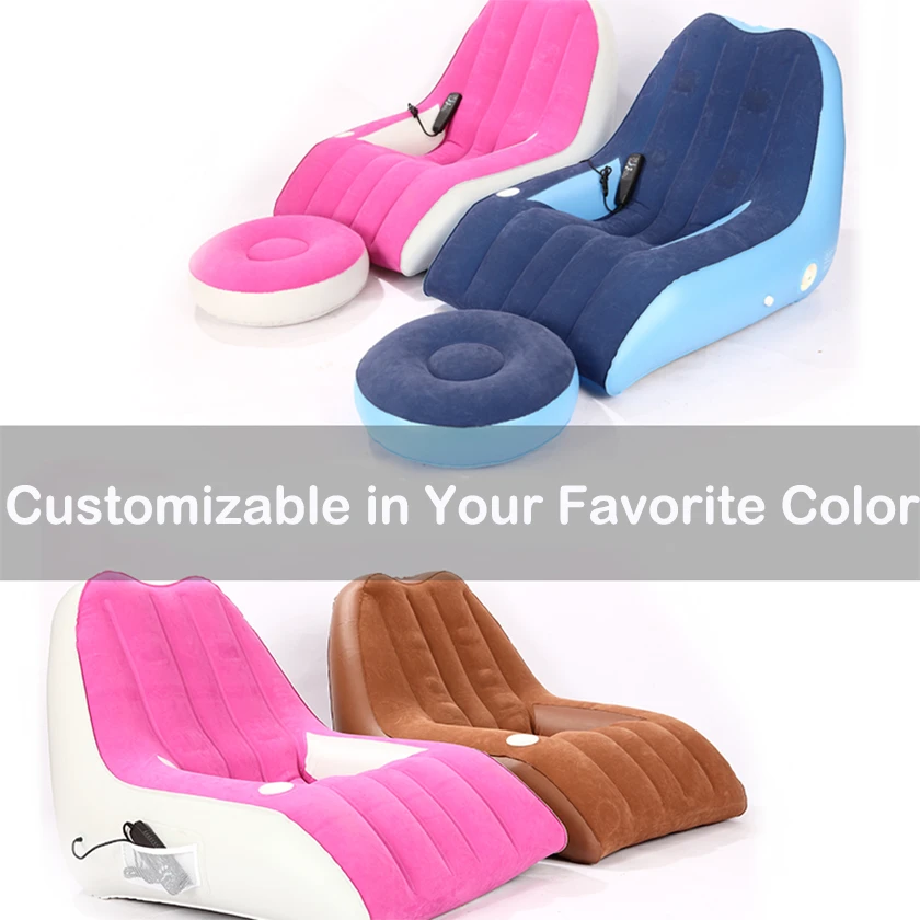 inflatable massage chair custom color