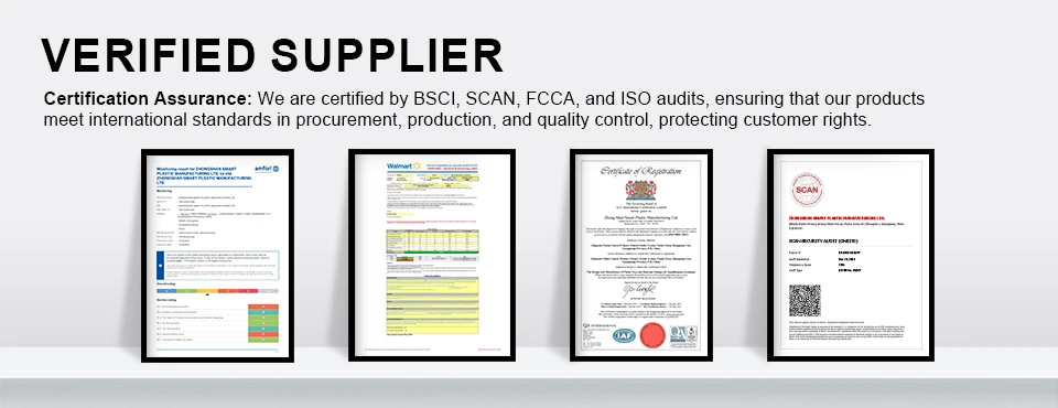 Zhongshan Smart Plastic Manufacturing Ltd. | ISO, BSCI, SCAN & FCCA Certified | Trusted Inflatable Mattress Manufacturer with Global Quality & Compliance