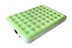 QUEEN FLOCKED CAMPING AIRBED