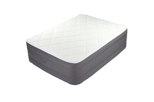 Queen Quilted Air Mattress Bed